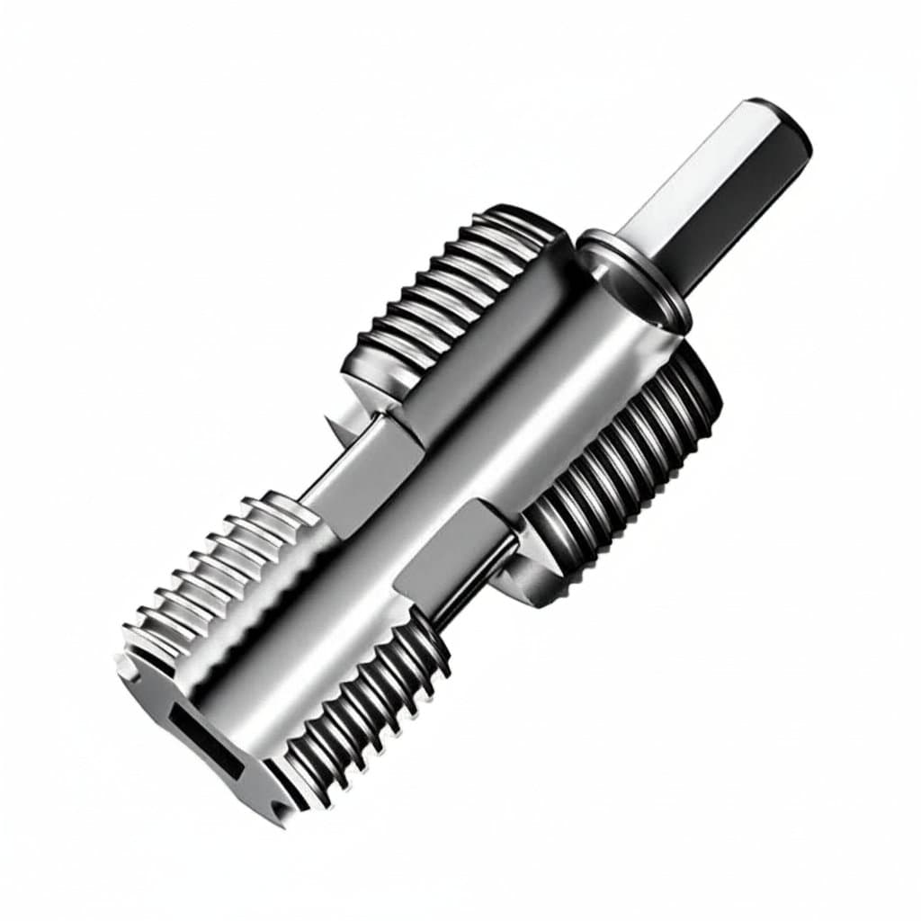 Essential PVC Tube Threader Tool with accessories for building maintenance, home renovation, and DIY plumbing projects.