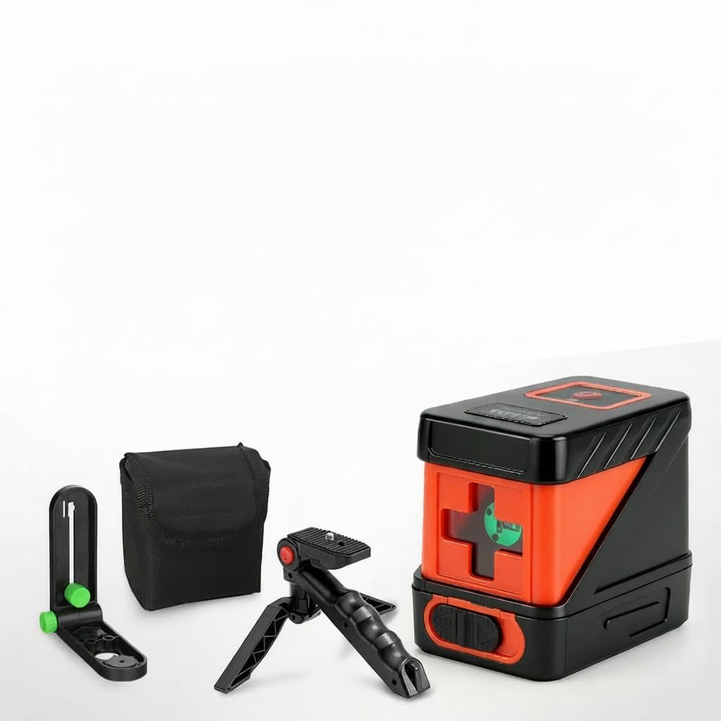 Green Beam Laser Level | Self-Leveling Cross Line | Horizontal & Vertical Alignment Tool