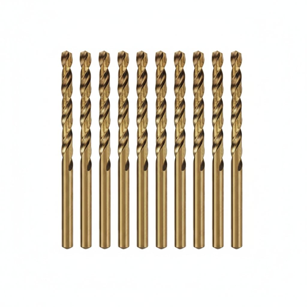 Cobalt Twist Drill Set | High-Speed Steel for Metal & Stainless | M35 HSS