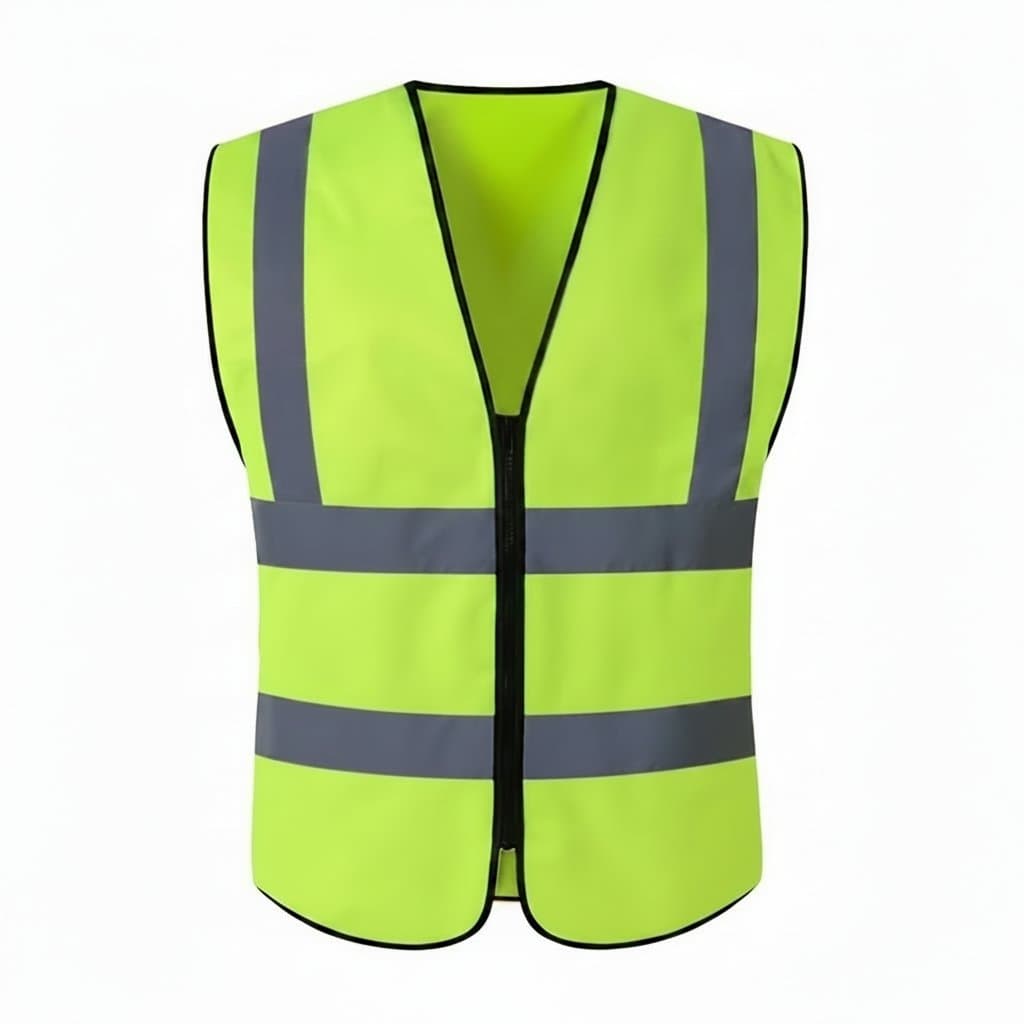 Vis Vest, a bright yellow hi vis vest for safety.