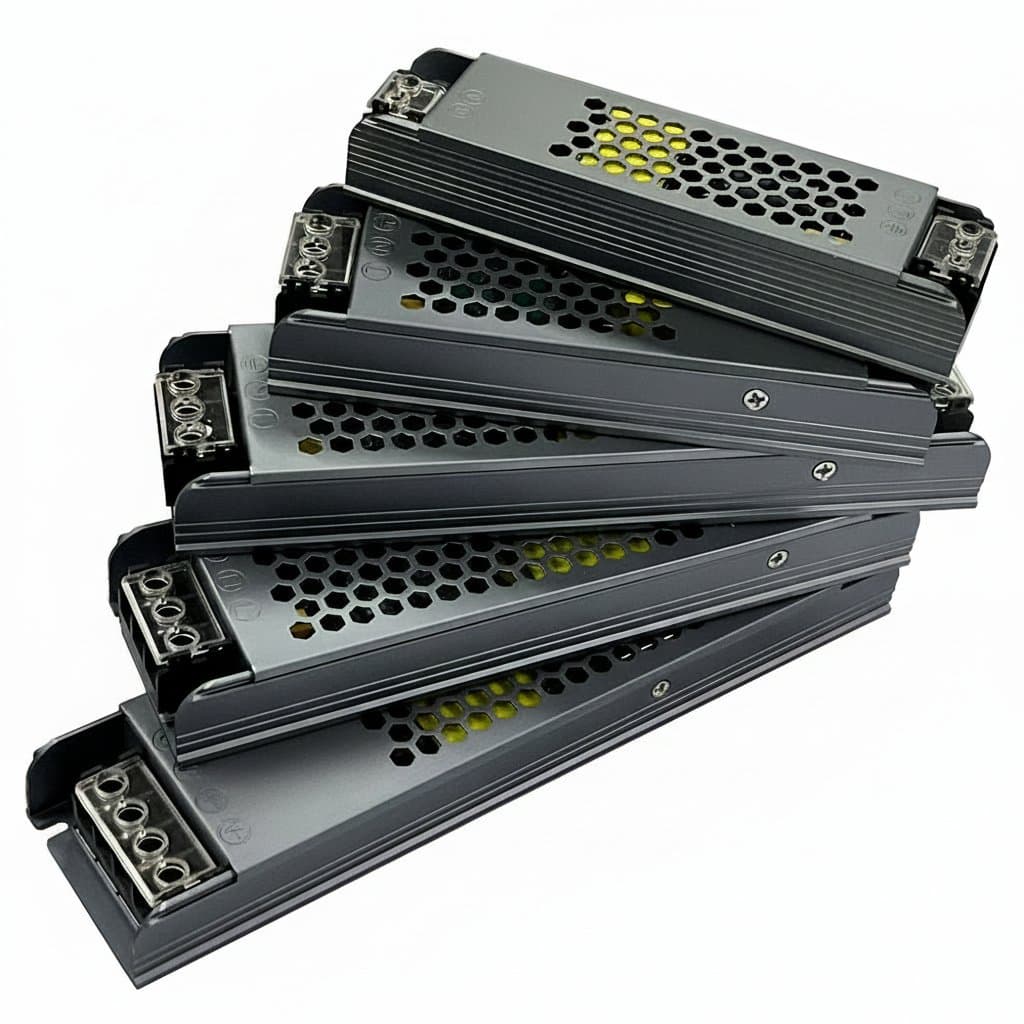 Ultra-thin Switching Power Supply DC 12V 24V 48V 60W 100W 30 - Premium Electronics & Components > Power Supplies with professional quality and features