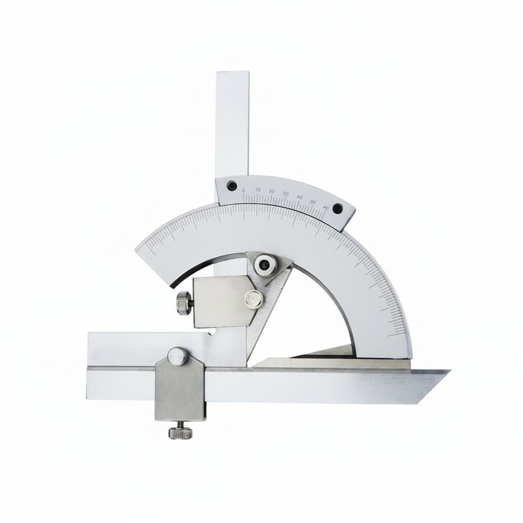 Angle Finder & Protractor | 320° Carbon Steel Ruler for Woodworking & Metalworking