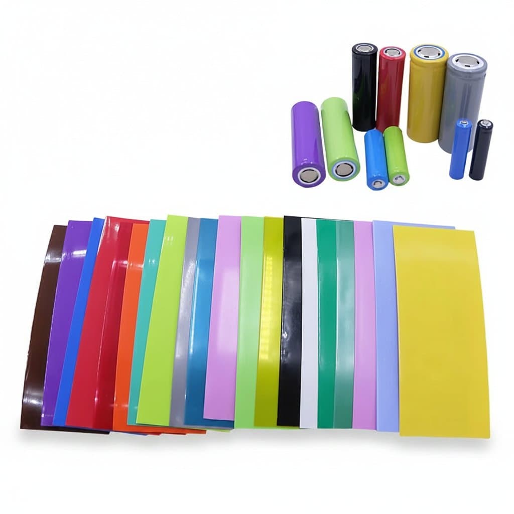 18650/21700/26650 Battery PVC Heat Shrink Wrap | Precut Insulated Film | 20/100/300 Pcs