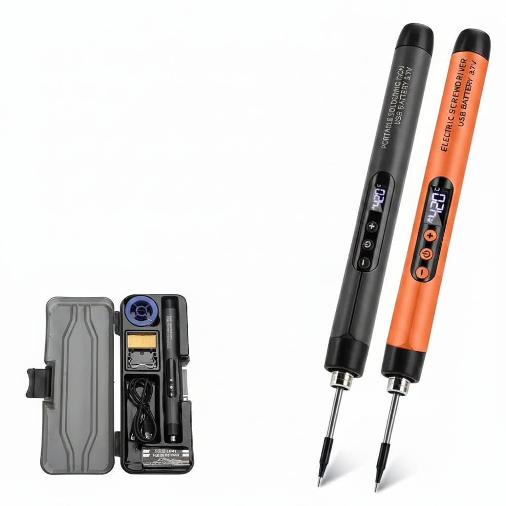 USB-C Soldering Iron | Digital Display | 260-420°C Temperature Control