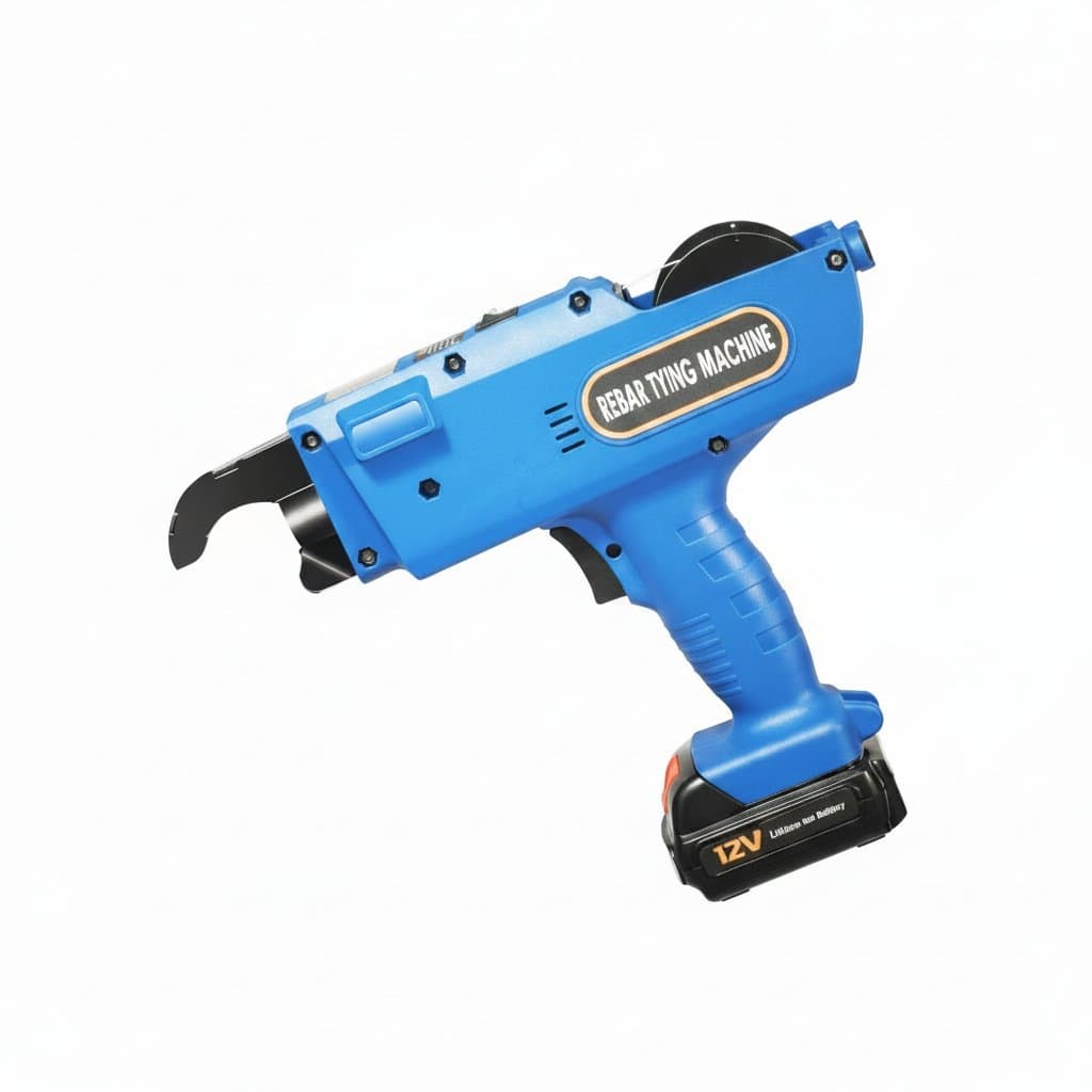 Cordless Rebar Tying Tool | 12V 4500mAh | Handheld Automatic Wire Tier for 8-34mm Rebar