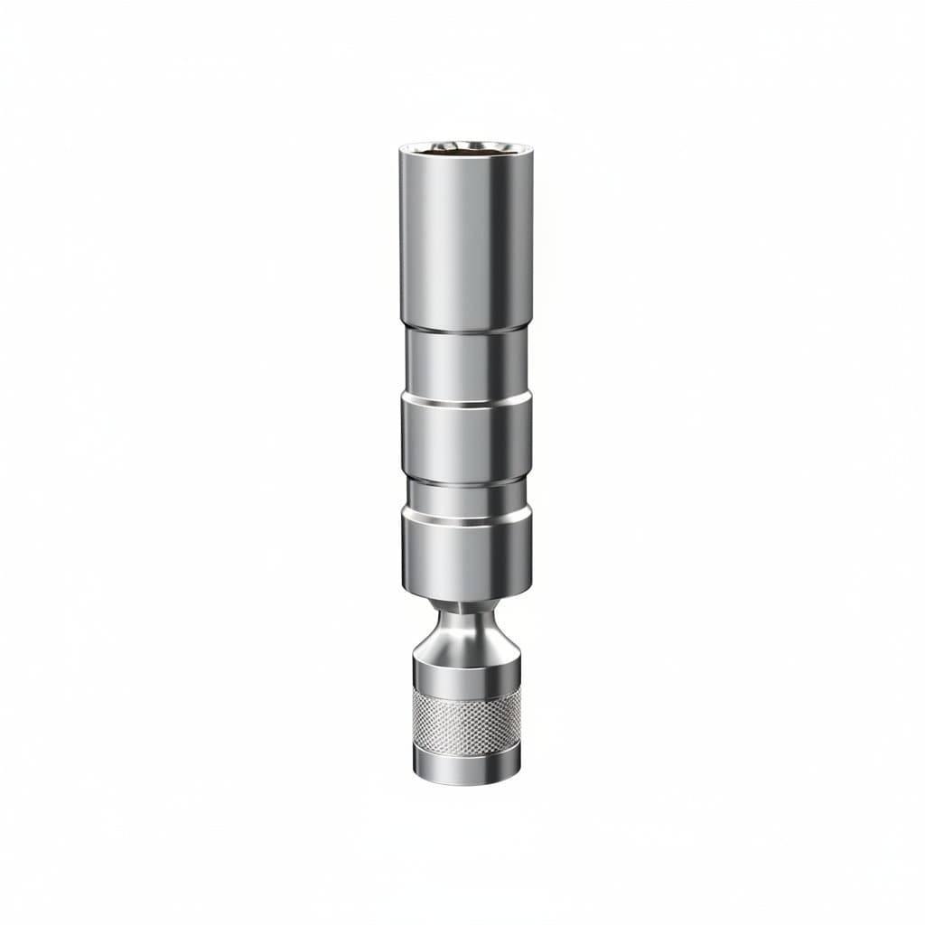A 16mm thin-wall universal joint spark plug socket with a magnetic tip for easy spark plug removal and installation.