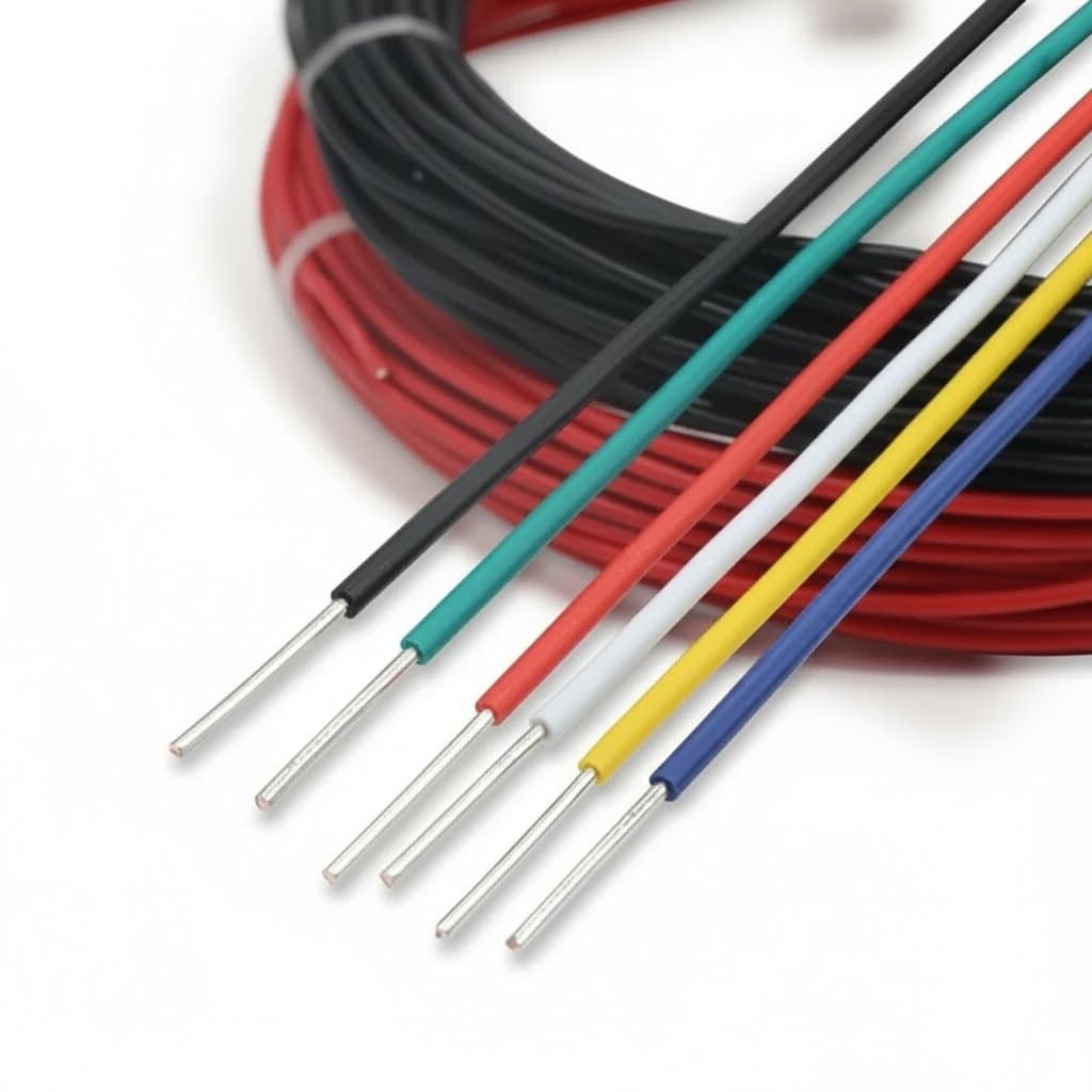 5/10/20M UL1007 Single Core Copper Wire 26 24 22 20 18 16 14 - Premium Construction & Building > Electrical & Wiring with professional quality and features