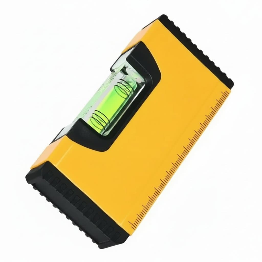 Pocket Spirit Level | 100mm Aluminum Frame | Precision Bubble Vial