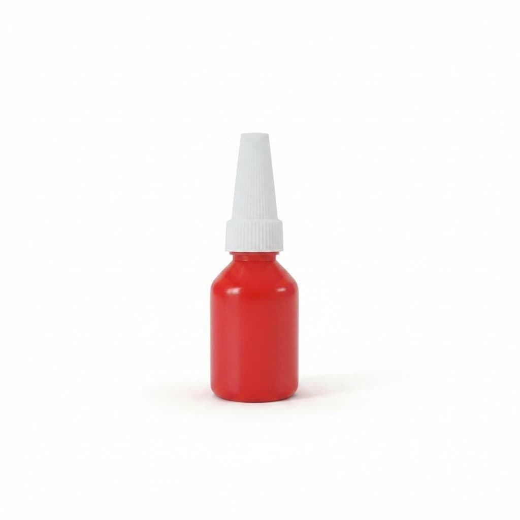 Screw Lock Threadlocker adhesive set with seven 10ml bottles of 222, 242, 243, 262, 263, 271, and 277-290 anaerobic sealants.