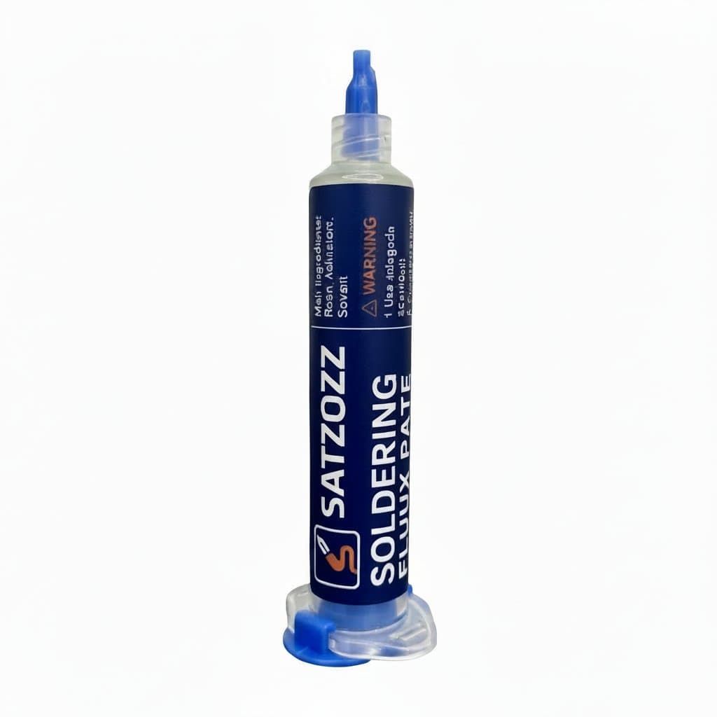 No-Clean Flux Syringe | 10ml Rosin Paste for PCB, BGA & SMD Rework - Image 1
