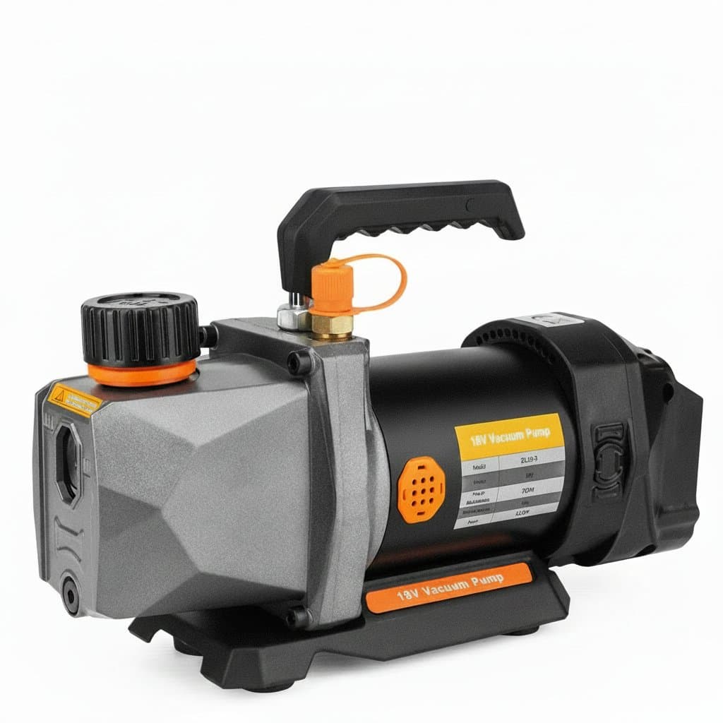 1/2HP 7CFM Vacuum Pump | For Makita 18V Battery | Refrigeration & AC Repair Tools