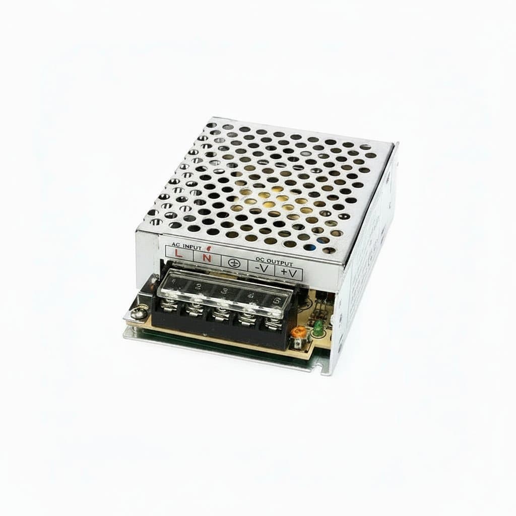 Power Supply 12V 5A AC/DC Voltage Converter Universal Regula - Premium Electronics & Components > Power Supplies with professional quality and features