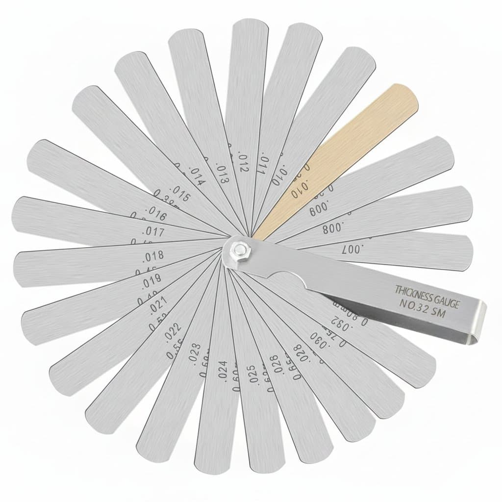 Feeler Gauge Set | 32 Blades | Stainless Steel | Gap Measurement Tool