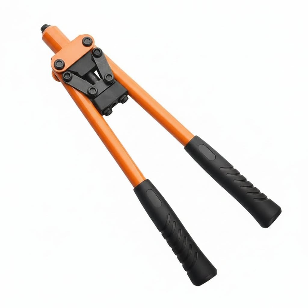 Rivet gun kit, complete set of tools.