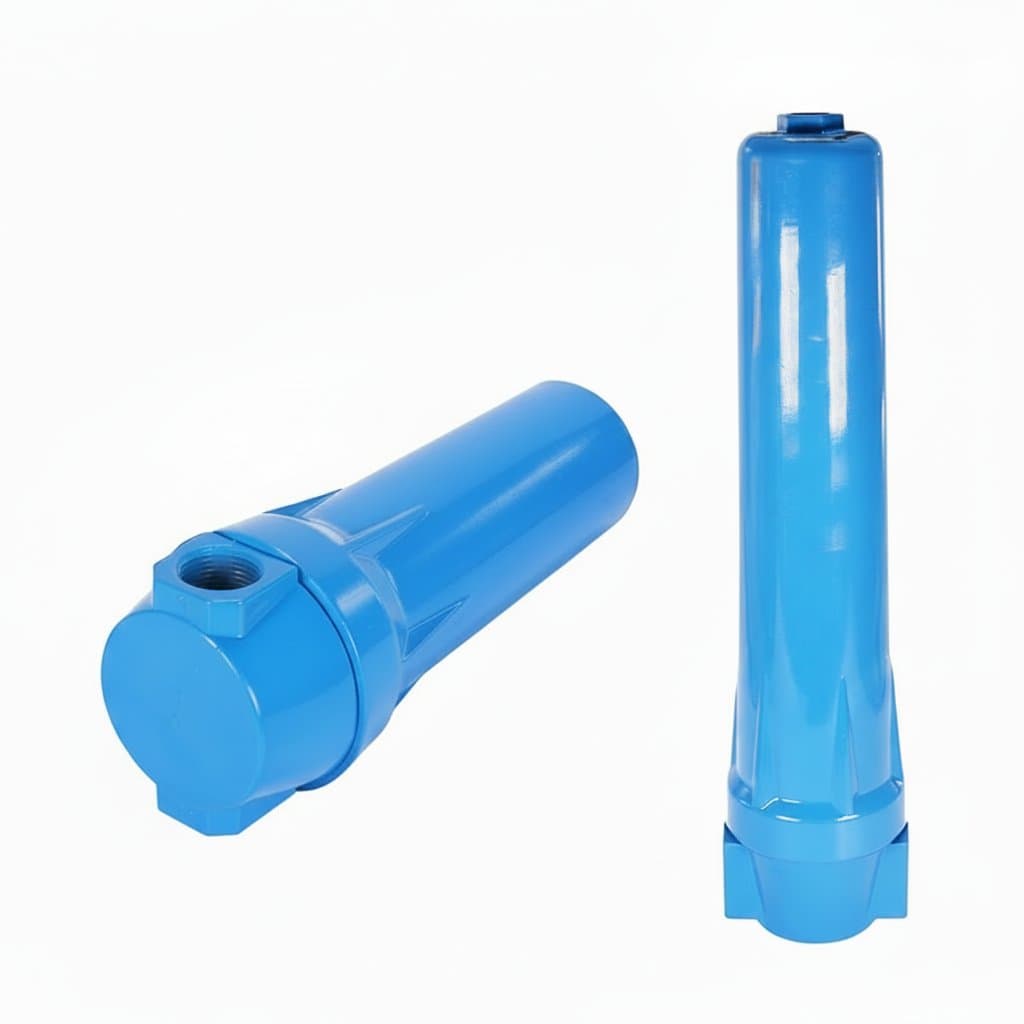 QPSC Oil Water Separator and Compressed Air Precision Filter Dryer for industrial air compressors, model sizes 015 to 060.