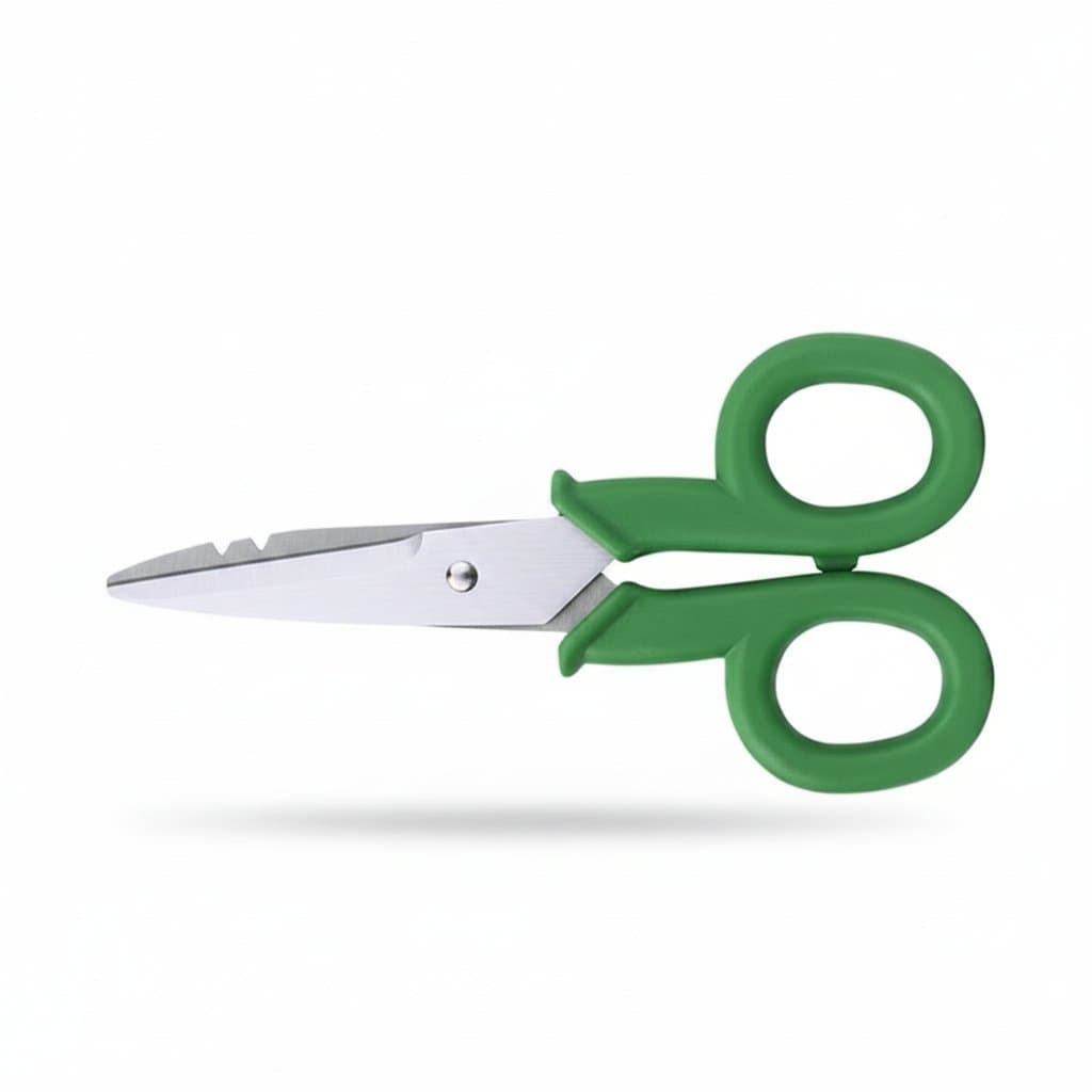 5.5 Inch Stainless Steel Electrician Scissors Wire Stripping Cutting Tools Household Shears for Cutting Wires