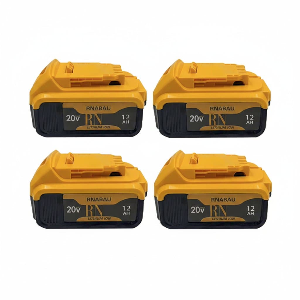Genuine DeWalt 20V Max rechargeable lithium-ion battery, model DCB200, with 10Ah capacity for extended tool runtime.