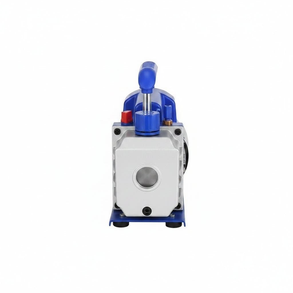 Sihao HVAC vacuum pump with gauges, 1.8-4.8CFM capacity for refrigerant recovery, air conditioning, and automobile maintenance systems.