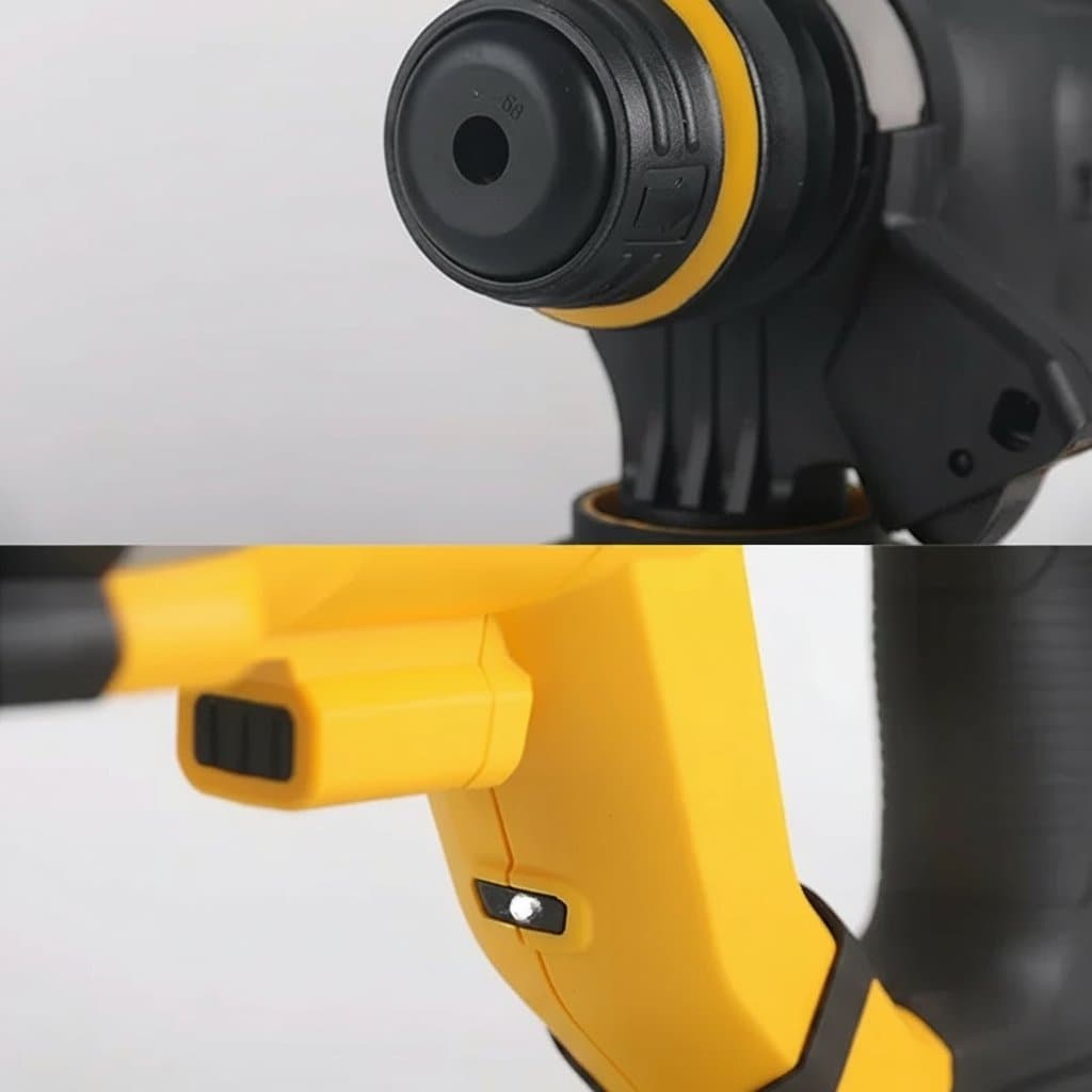 DCH263 28MM cordless rotary hammer drill, a 20V brushless 3-in-1 power tool for concrete drilling and chiseling.