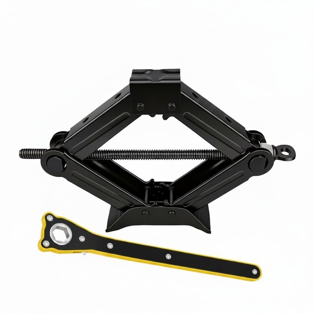 2 Ton Scissor Jack Kit, the complete product.