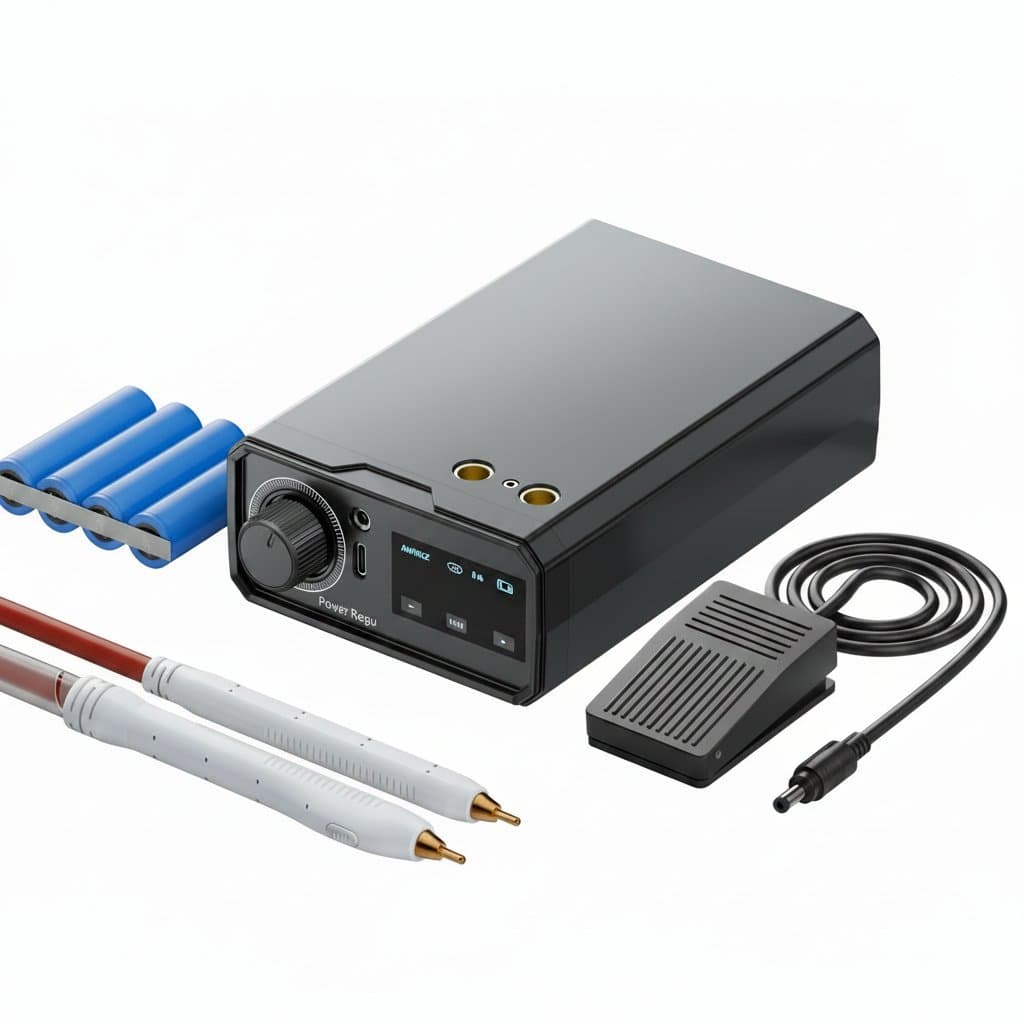 Portable Spot Welder | 10000mAh Battery | Welds 0.7mm Nickel Sheet