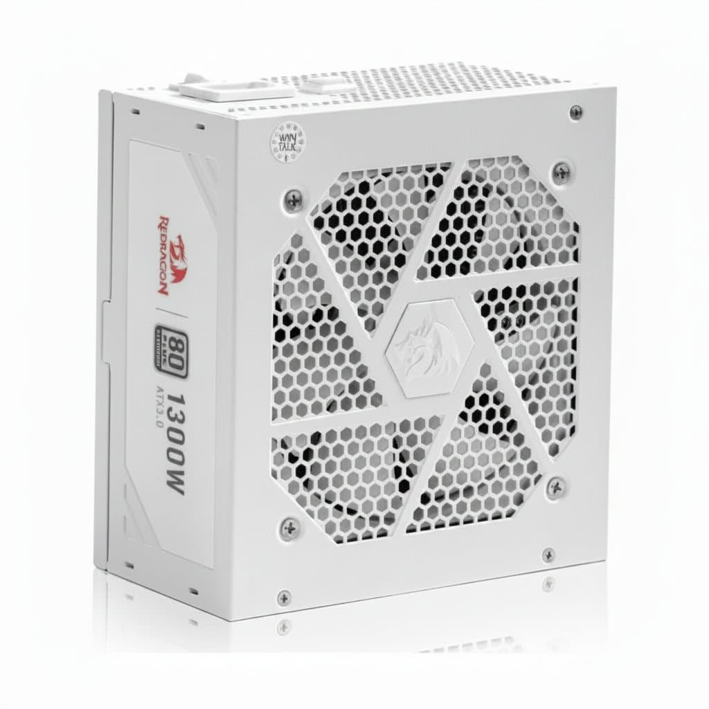 Redragon PSU018 80+ Platinum 1300 Watt ATX 3.0 & PCIe 5.0 Fu - Premium Electronics & Components > Power Supplies with professional quality and features