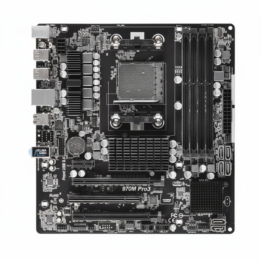970M Pro3 AM3+ Motherboard | 64GB DDR3 Micro ATX | 100% Tested & Free Shipping