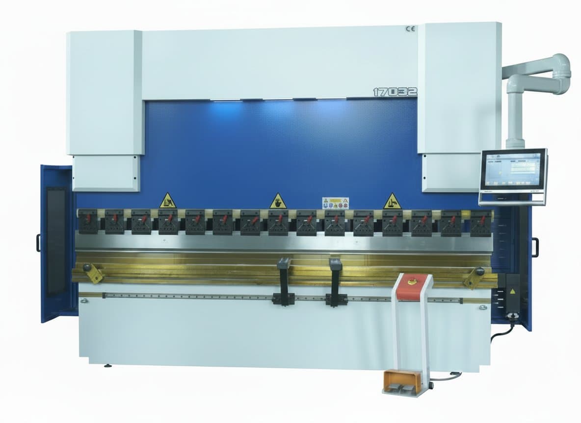 4+1 Axis Servo Press Brake | 130-Ton Bending Capacity | DA53TX CNC Control System
