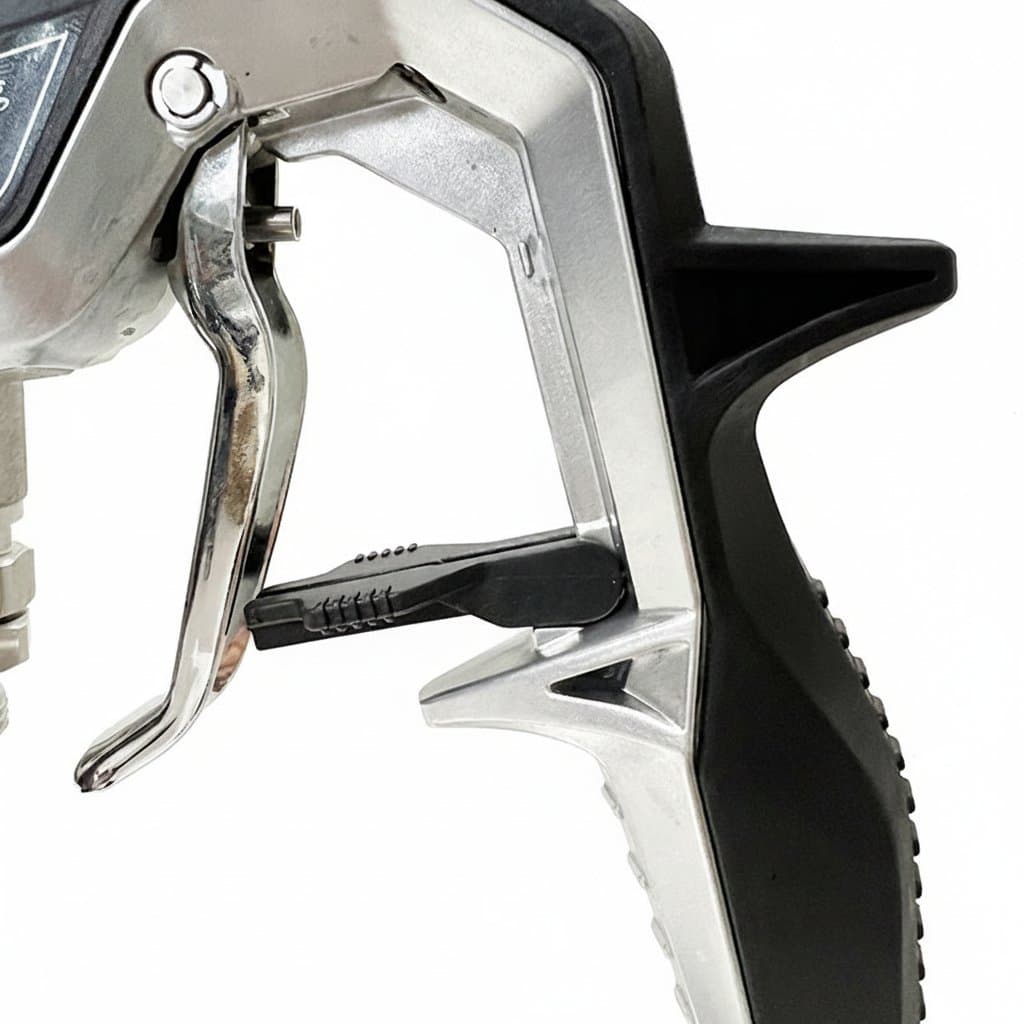 HYVST517100 Control Pro hybrid airless pistol for W spray systems with ergonomic handle and two-finger trigger.