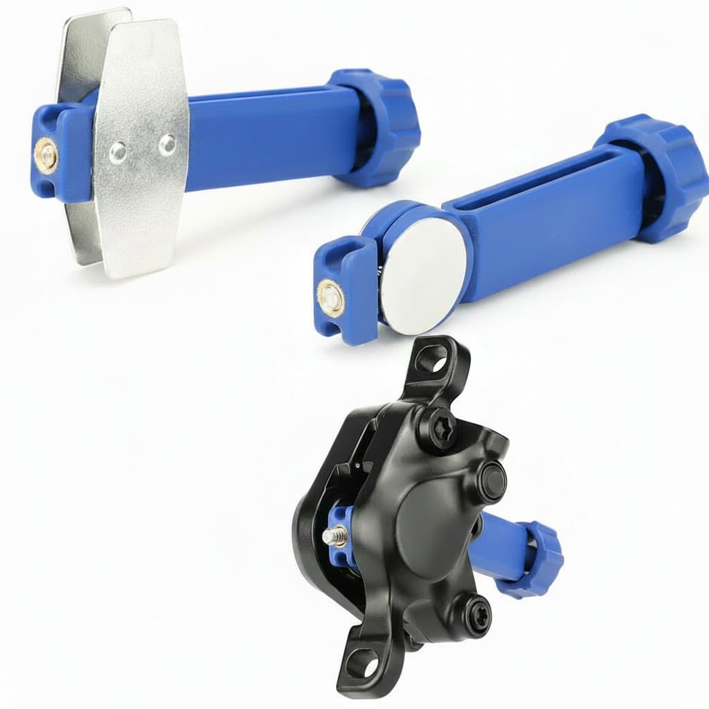 Hydraulic Brake Caliper Tool | Dual-Action Piston Reset & Spreader | Durable Steel Construction