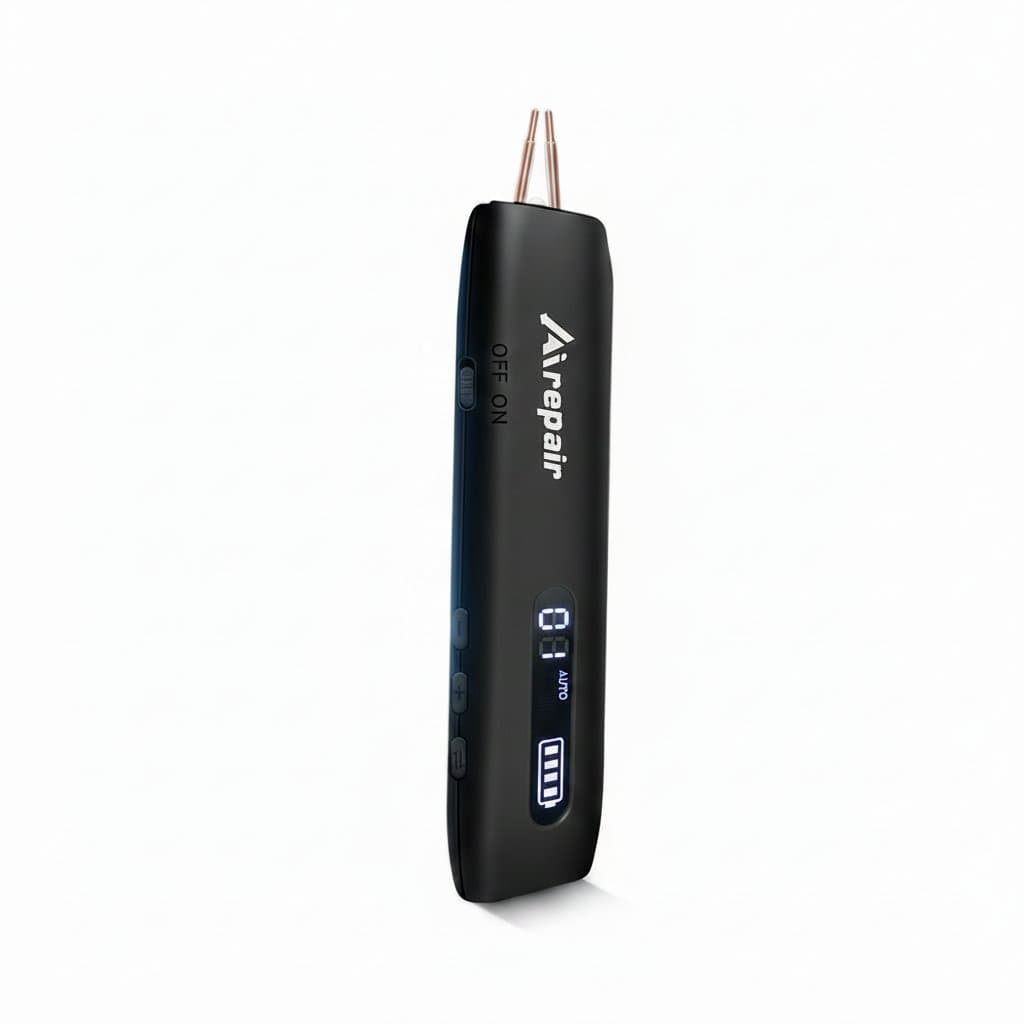 Portable Spot Welder | 12-Speed Adjustment | 9-LED Display for 18650 Batteries - Image 1