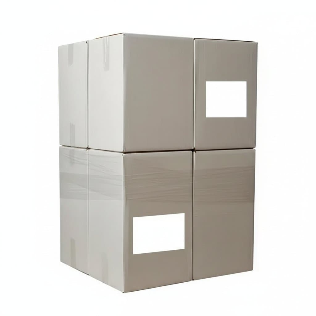 15/30cm Clear Pallet Wrap | 500% Stretch, Waterproof | Moving, Shipping, Storage