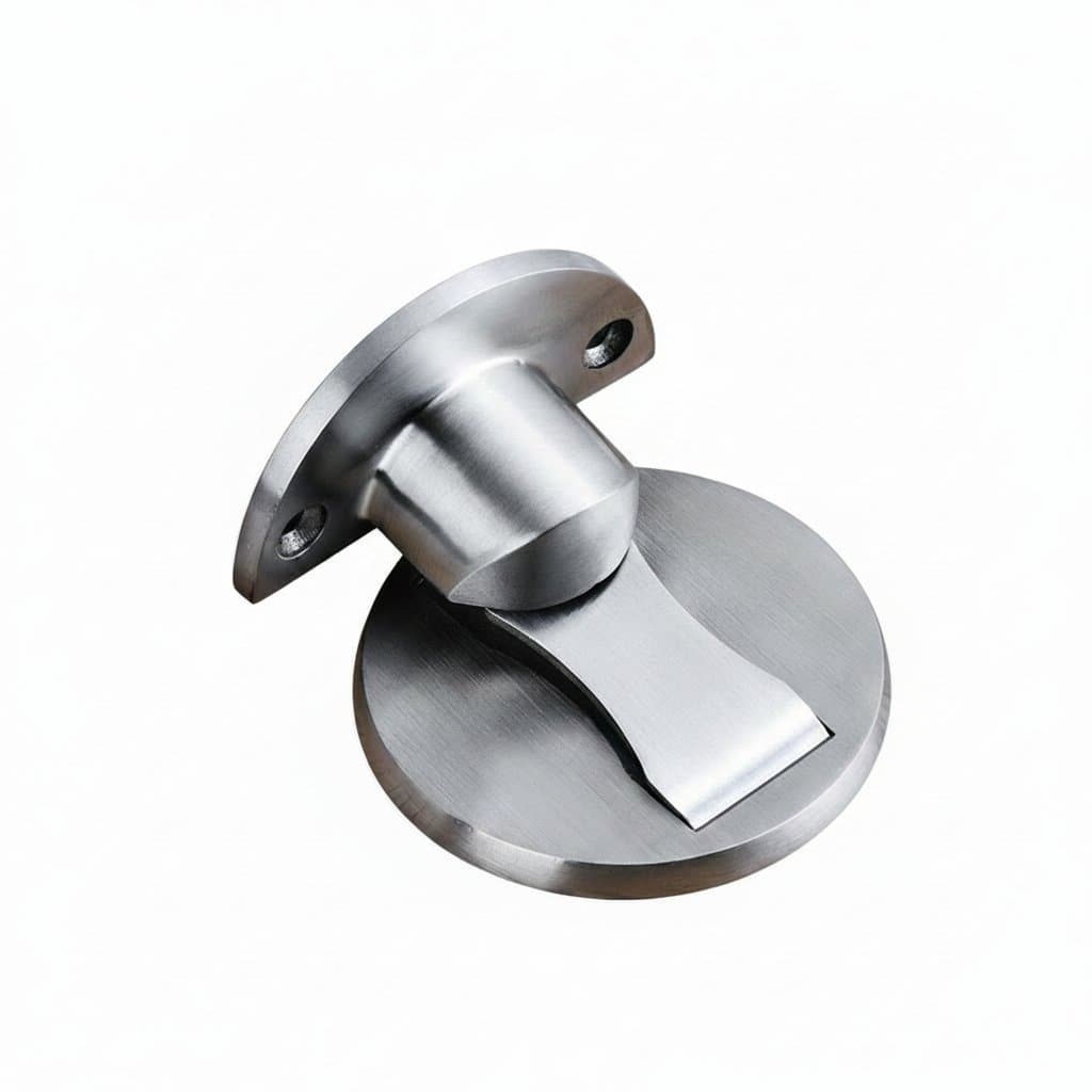 Magnetic rubber door stopper, a simple, functional home accessory.