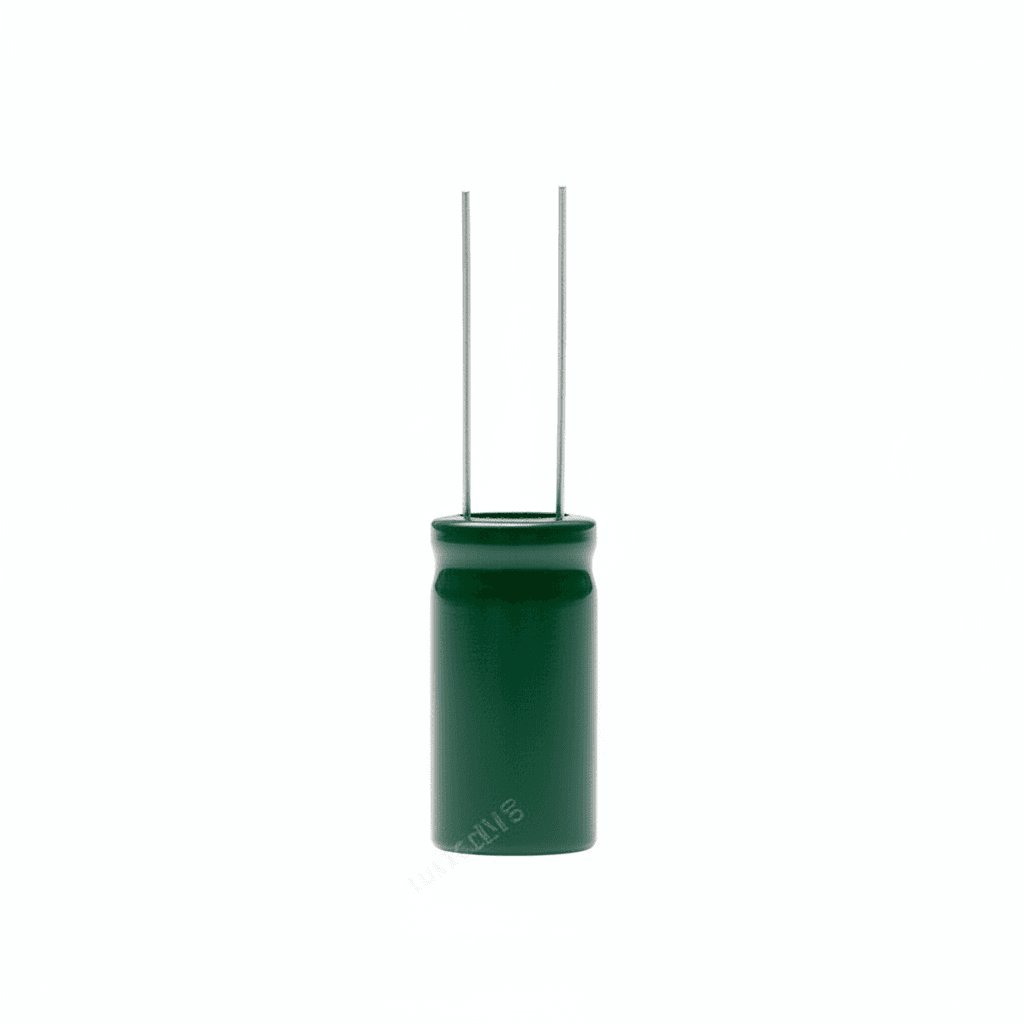 810-piece assorted kit of green aluminum electrolytic capacitors with 36 values, ranging from 1uF to 1500uF for 10V to 63V circuits.