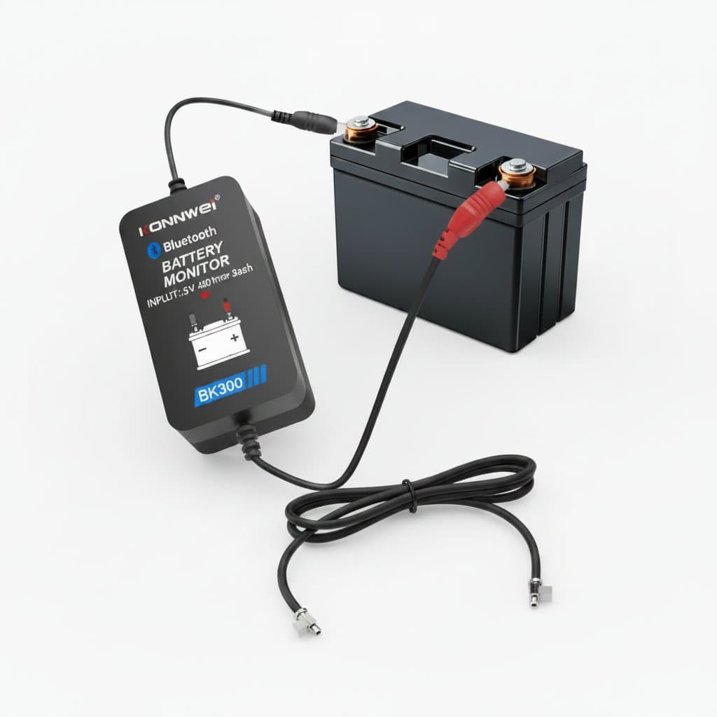Automotive Battery Monitor | 12V 24V Lead Acid Battery Tester | Bluetooth 5.2 Capacity & Resistance