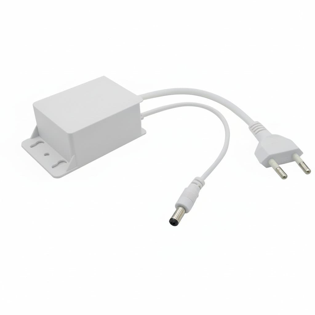 DC12V 2A Waterproof EU Power Adapter For CCTV Security Surveillance Cameras AHD Camera NVR DVR Input AC100V-240V 5.5mm*2.1mm - Image 1