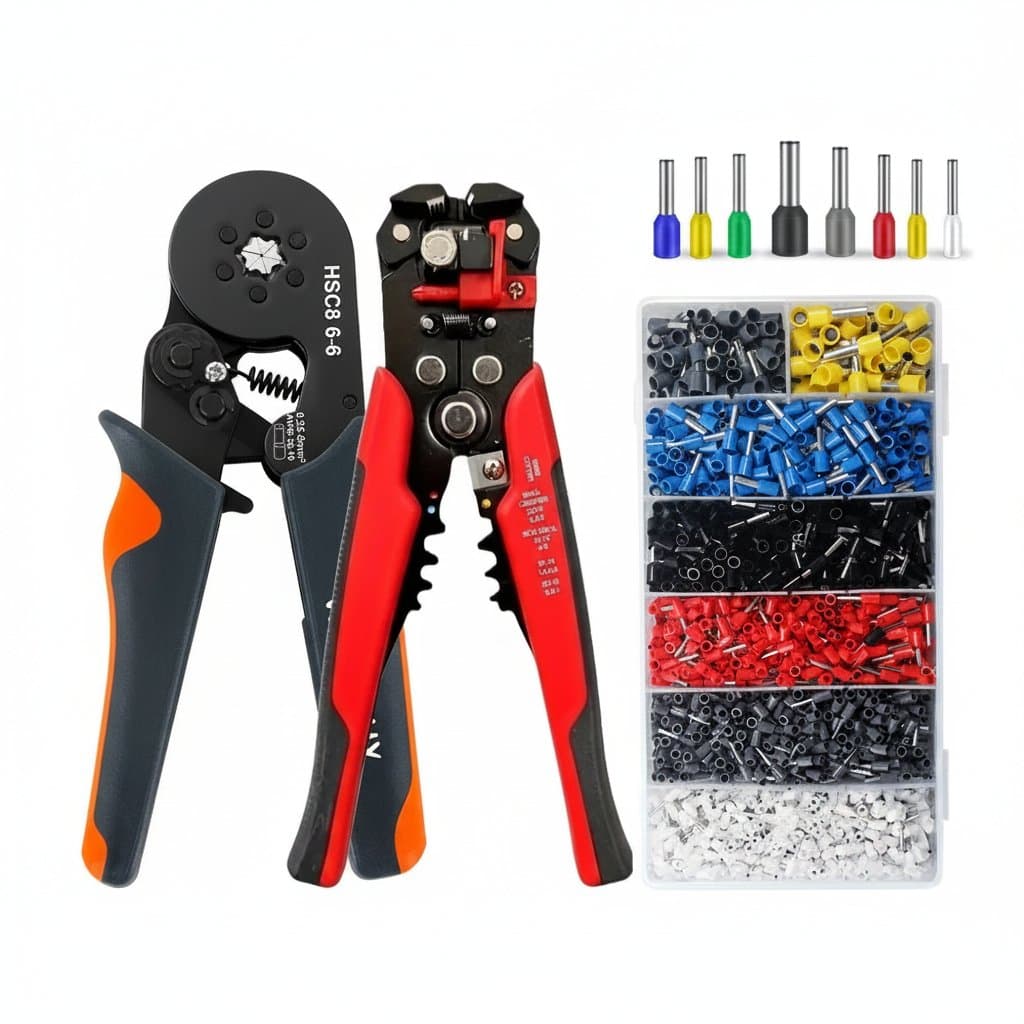 Automatic Wire Stripper & Crimper | Cable Cutter | 20-10 AWG