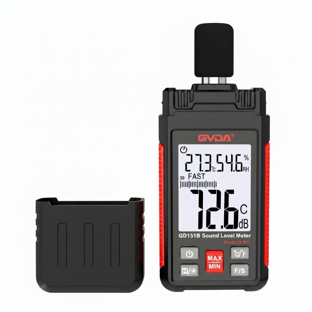 Sound Level Meter | Digital Decibel Tester | 30-130dB Range
