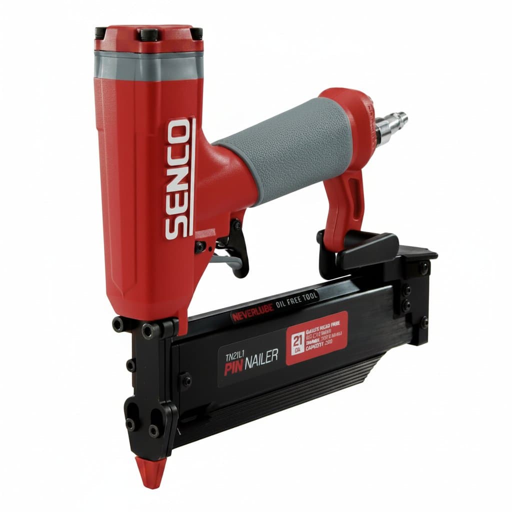 TN21L1 heavy-duty stapler for industrial carpentry and furniture assembly, built for high-volume precision fastening.