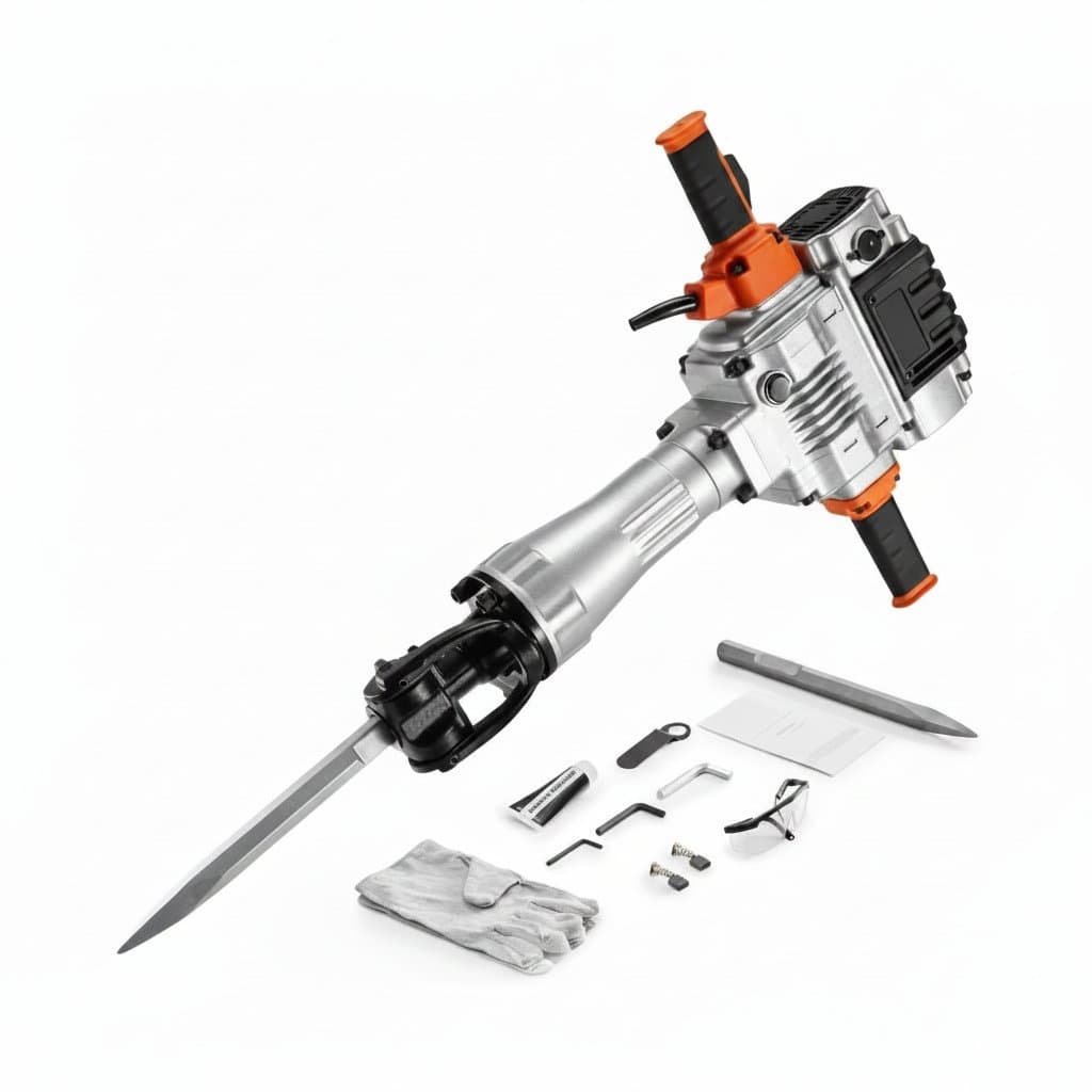 2100W Electric Jackhammer | Heavy-Duty Concrete Breaker | 1650 BPM Industrial Demolition Tool - Image 1