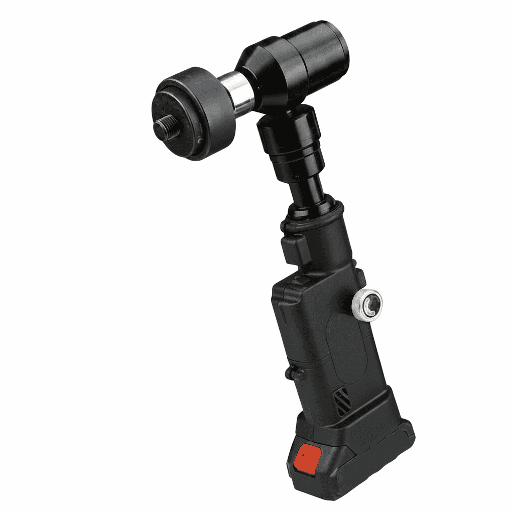 Hydraulic Hole Punch | Cordless Lithium Battery | Square & Round Sheet Metal Drilling Tool