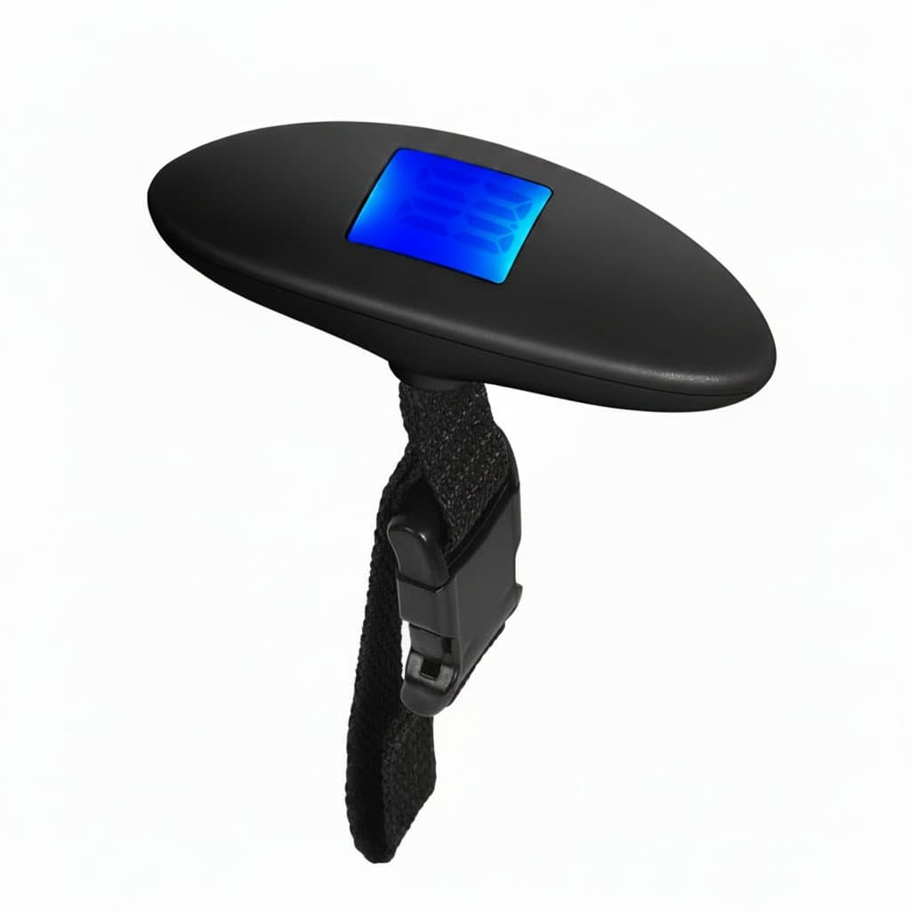 Digital Luggage Scale | 40kg Capacity | Blue Backlight LCD