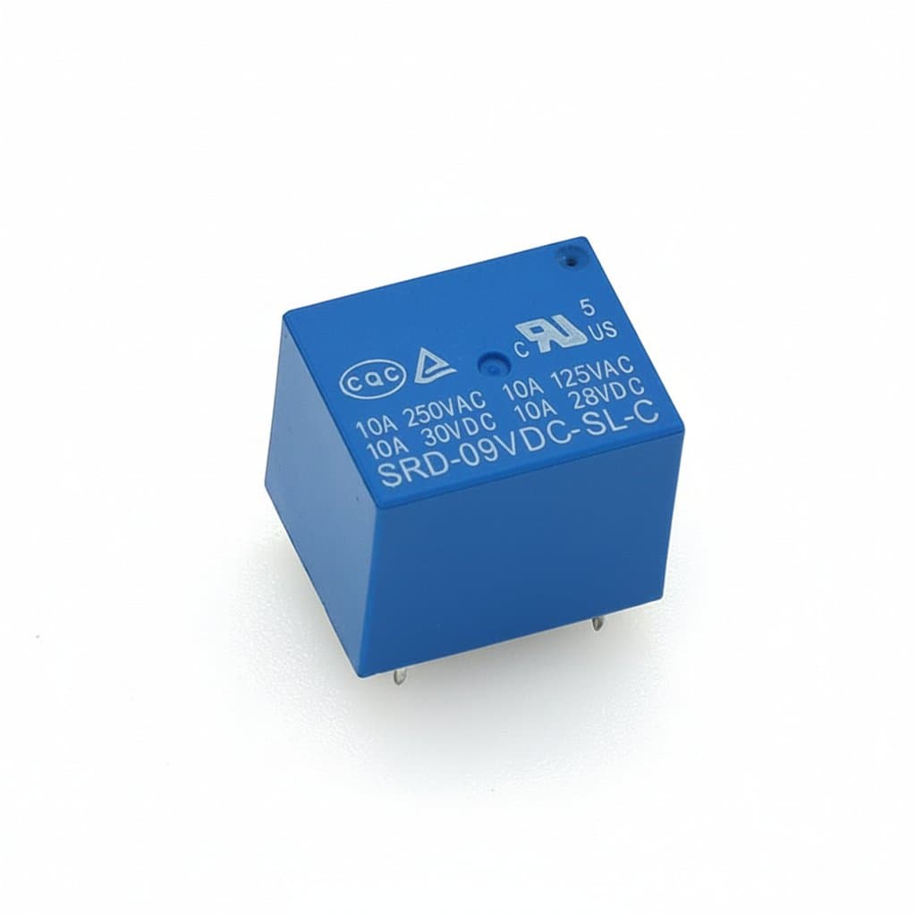 RTE24005 Power Relay, 8-pin DPDT 2 Form C relay module for 5V 12V 24V 48V DC control switching 8A 250V AC loads.