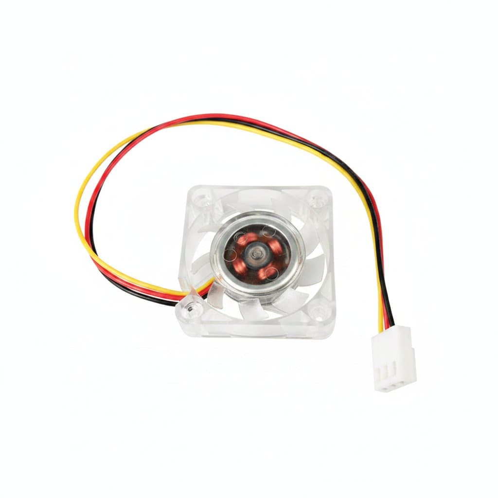 NEW 4010 40mm x 40mm x 10mm silent cooling fan for PC graphics card and 3D printer, DC 12V with 3-pin connector.