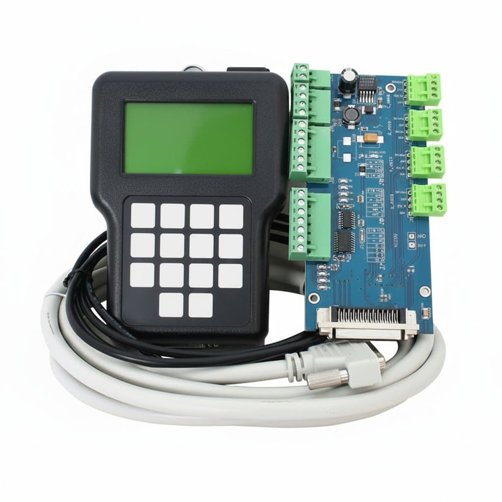 3-Axis Motion Controller | G-Code Compatible CNC Engraving System | DSP-0501 Offline Handheld - Image 1
