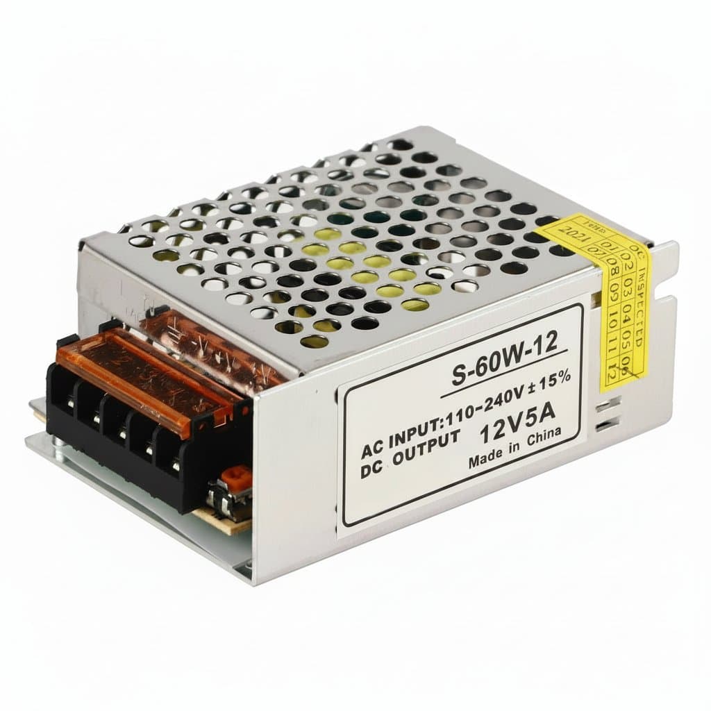 5A 12V AC/DC Voltage Converter Universal Regulated Switch Po - Premium Electronics & Components > Power Supplies with professional quality and features