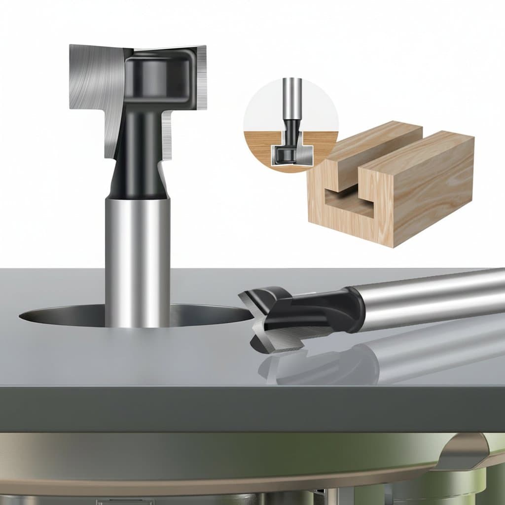 XCAN 1/3Pcs 6mm Shank Keyhole Bit T-Slot Cutter Router Bit T - Premium Tools & Hardware > Tool Accessories with professional quality and features