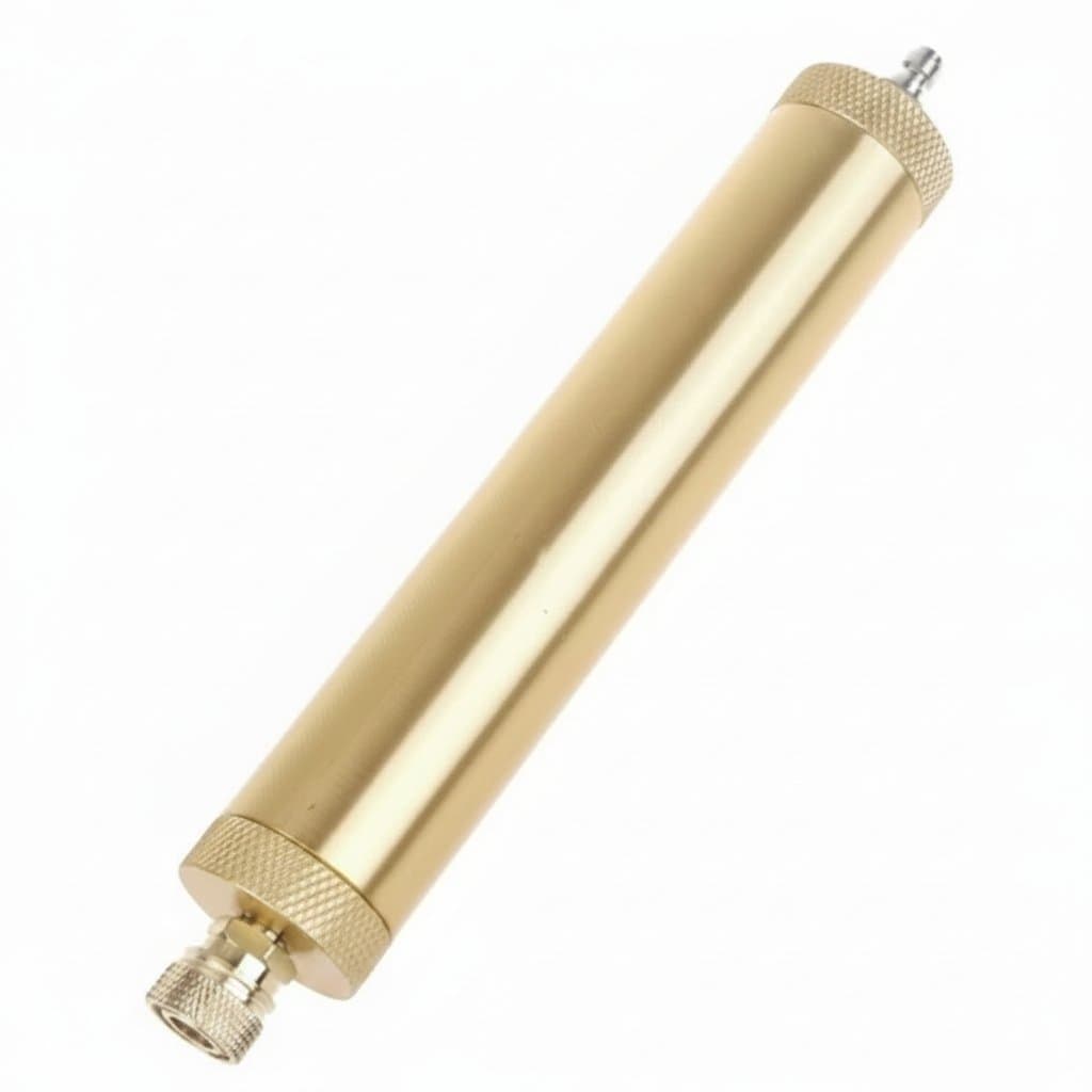 Reliable Air Filter Regulator Oil Water Separator for compressors and diving gear, with pressure gauge and adjustable knob.