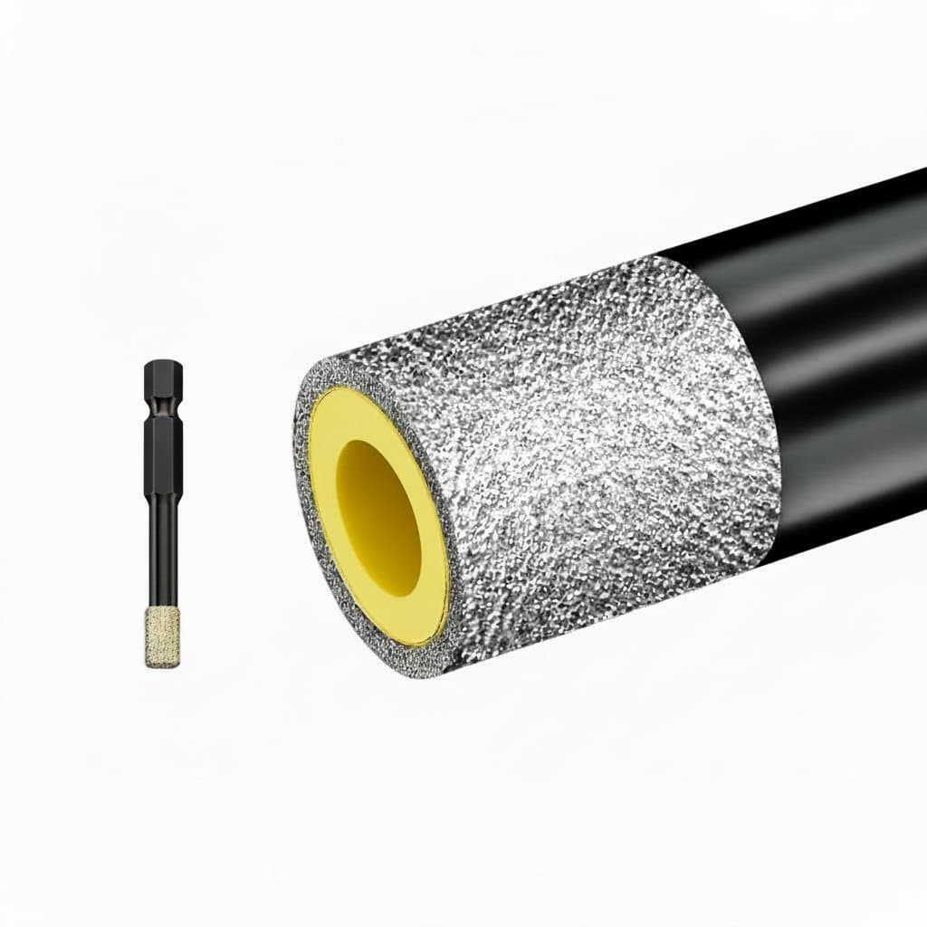 Diamond Drill Bit Set | 6-14mm Core Bits for Porcelain, Granite & Tile - Image 1