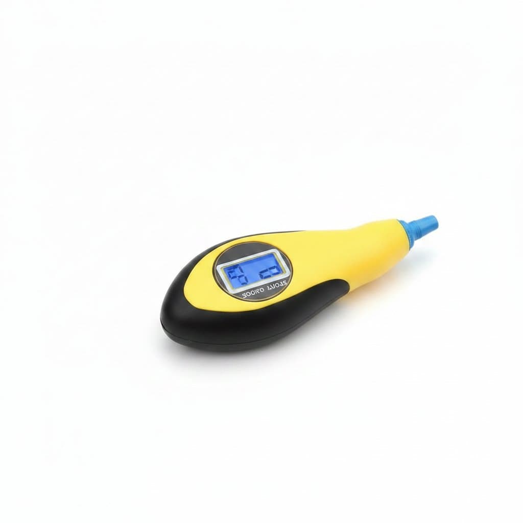 Digital Tire Pressure Gauge | Backlit LCD Display | 0-150 PSI for Auto, Motorcycle - Professional Grade Tool